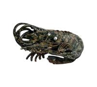 Pinza para el pelo de acetato con diseño de langosta animal, para mujeres y niñas, elegante, para eventos y uso diario