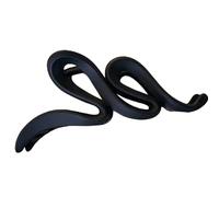 Pinza para el pelo de acrílico y duradera, elegante, para Halloween, moda exagerada, para bodas y fiestas