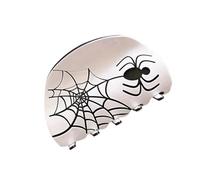 Pinza para el pelo de arañas de acetato amigable para una mirada misteriosa a Ha110ween Celebrations Party Hair Decoration