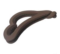 Pinza para el pelo de corazón acrílico esmerilado para mujer, clip grande de plátano con acabado mate, agarre antideslizante para coletas de caballo, moños, estilos de mitad arriba, cabello romántico