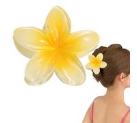 Pinza para el pelo de flor - Pinza de pelo | Pinzas antideslizantes de sujeción fuerte | Pinzas de pelo para mujeres para cabello grueso | para niñas y mujeres para garras de cabello grueso y