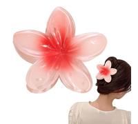 Pinza para el pelo de flores hawaianas, pinzas para cabello grueso y fino, accesorio de vacaciones de sujeción fuerte para niñas, mujeres, esposa, hermana, hija