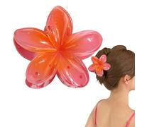 Pinza para el pelo de flores hawaianas - Pinzas para cabello grueso y fino | Accesorios de peinados de verano en la playa para hija, novia, hermana, esposa y niñas