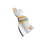 Pinza para el pelo de gato egipcio de acetato ácido, agarre fuerte, antideslizante, para mujer, soporte estético para coleta de caballo, uso diario