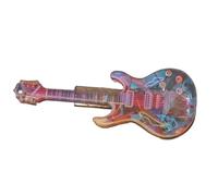 Pinza para el pelo de guitarra única, cómoda, ligera, para festivales, fiestas, moda