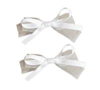 Pinza para el pelo de los años 2000 Balletcore, clip plano grande, horquilla de balletcore, elegante pinza para el pelo para racimos, lazos de cinta