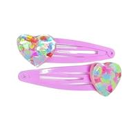 Pinza para el pelo de los años 2000 para niñas, diseño de dibujos animados, mariposa, hecha a mano, joyería colorida para el cabello