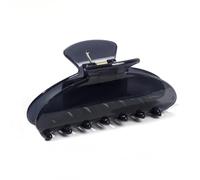 Pinza para el pelo de lujo para mujer, material de policarbonato de alta calidad para uso a largo plazo, pinzas de pelo antideslizantes de 4.1 pulgadas para cabello grueso o fino, incluye 2 coleteros