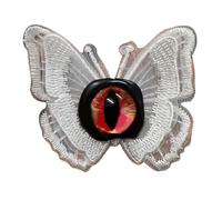 Pinza para el pelo de mariposa de diablo fácil de usar, accesorio de maquillaje para disfraz de Halloween, accesorio de maquillaje adecuado para varios peinados