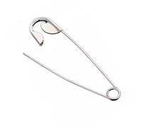 Pinza para el pelo de metal contemporánea con acento geométrico para sujetar de forma segura los pasadores para el pelo de moda coreana activa