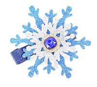 Pinza para el pelo de Navidad de los años 2000, clip lateral de copo de nieve, dulce purpurina, balletcore, accesorios para fotos