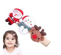 Pinza para el pelo de Navidad de Papá Noel, bonitos pasadores de estilo navideño para niñas pequeñas, accesorios para el cabello de Navidad, horquillas de peinado de Navidad para niñas y niños