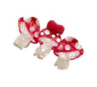 Pinza para el pelo de setas, pinzas para el pelo divertidas,Clips de garra para niña - Divertidos clips de pelo de setas, clips de garra para niña, clips de garra de pelo de setas para cabello fino y