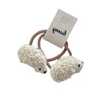 Pinza para el pelo de tela para niños con patrón de erizos, lazos ajustables, agradables a la piel, accesorios para bebés y niñas, lindo clip de erizo para niñas