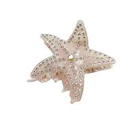 Pinza para el pelo de temperamento para mujer, coleta de caballo de boda, pinza de mandíbula delicada para novia, pinza de pelo para mujer, pinza de pelo fino para mujer, pinza de pelo pequeño de