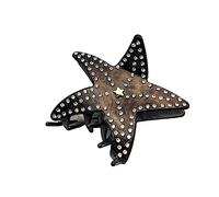 Pinza para el pelo de temperamento para mujer, coleta de caballo de boda, pinza de mandíbula delicada para novia, pinza de pelo para mujer, pinza de pelo fino para mujer, pinza de pelo pequeño de