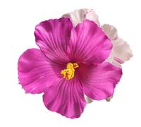 Pinza para el pelo, diseño de hibisco, diseño de bala para el pelo, decoración única