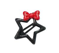 Pinza para el pelo en forma de estrella para niñas, Y2K, clip lateral dulce, clip de pico de pato, pasadores para el pelo para adolescentes, niños, herramientas para el cabello, accesorios para el