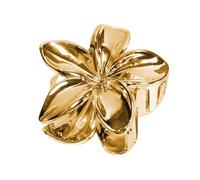Pinza para el pelo en forma de flor para mujer, pinza de pelo floral, joyería elegante, pinza de resorte, accesorios para el cabello, pinza plateada para el cabello