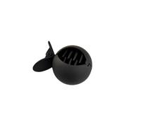 Pinza para el pelo en forma de pez, diseño antideslizante estilo coreano para coletas altas y recogidos, horquilla negra elegante para mujer, accesorios de moda