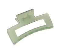 Pinza para el pelo grande de 3.5 pulgadas para pinzas cuadradas de mandíbula rectangular gruesa, accesorios antideslizantes para mujer, cuadrado para mujer, para rectángulo grueso y grande