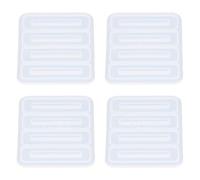 Pinza para el Pelo, Molde de Resina de Silicona, Juego de Moldes de Fundición para Pasadores de Pelo DIY, Molde de Fundición para Pinzas para el Pelo, Accesorios para Hacer Artesanías