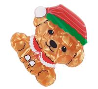 Pinza para el pelo para cachorros de Navidad, pasadores de pelo grandes, adorno único, decoración única