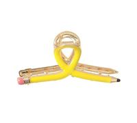 Pinza para el pelo para el regreso a clases, pinza de agarre fuerte para mujeres, soporte antideslizante para el pelo para profesores, estudiantes, vuelta a la escuela