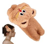 Pinza para el pelo para gatos de peluche, pinzas para el pelo para gatos de mujer - Pinzas para el pelo de sujeción fuerte - Lazos para gatos pequeños con forma de gato, pinzas para el pelo de alma