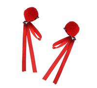 Pinza para el pelo para niños, moño de felpa, accesorio para el pelo, película, anime, fiesta, festival, ropa