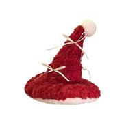 Pinza para el pelo realista de Navidad, pasador plano dulce, horquilla de Navidad elegante para racimos