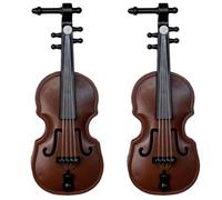Pinza para el pelo retro creativa para violín elegante de los años 2000, adorno de racimos de violín dulce balletcore