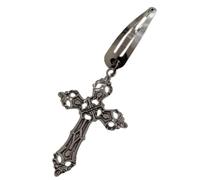 Pinza para el pelo simple a prueba de óxido Y2K Punk Clip lateral sin rastro, accesorios para el cabello, joyería para el cabello, accesorio gótico para el cabello