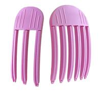 Pinza para el pelo - Volumen de elevación impreso en 3D de dientes estándar ABS PC | Peine para el cabello, accesorio de peinado con potenciación de corona de sujeción invisible, ple