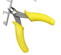 Pinza Para Fabricación De Joyas - Pinza De Punta Larga O Alicate Diagonal 6,30 Pulgadas | Pinzas De Joyería De Acero Al Carbono - Herramienta De Precisión Con Mango De PVC Para Trabajos Finos