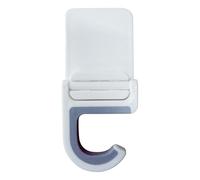 Pinza para fregona de escoba - Soporte de clip para fregonas montado en la pared de 30g y 2,7 cm, organizador para ahorrar espacio, colgador de estante para escobas autoadhesivo | Cocina Baño Garaje