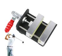Pinza para mango de golf - Aluminio 14,2x11x7,3 Cm | Tornillo de mantenimiento del club | Kit de reemplazo de agarre, fácil fijación manual para varilla y extractor de mango