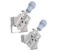 Pinza para marco de fotos - Alicates de marco de 90 grados, pinzas de ángulo recto | 2 pinzas de ángulo recto mejoradas de acero inoxidable, pinzas de marco de fotos de fijación rápida para empalme de