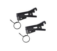 Pinza para micrófono Canfon 2 uds micrófono de solapa/Lavalier ABS Clip corbata for SONY uwp V1/D11/D21 ECM-V1BMP Sennheiser Saramonic Lavalier