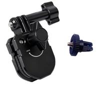 Pinza para parabrisas de moto para Insta360 / DJI Action / GoPro Action y demás Clip de montaje de aleación de aluminio