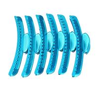 Pinza para Peinar el Cabello, Pinza para la Sección del Cabello, 6 Piezas, Liviana para Mujeres para Hacer Ejercicio