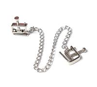 Pinza para pezones, abrazaderas para pezones, abrazaderas para pezones, abrazaderas para pezones para mujeres con cadena, erótico ajustable, juguete sexual SM para mujeres y parejas