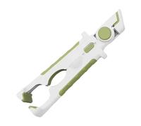 Pinza para placa antiquemaduras - Abrazadera para ollas resistente al calor, herramienta de elevación de seguridad para cocina, estilo mango compacto, mecanismo de bloqueo + de imp