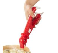 Pinza Para Placa Caliente - ABS Silicona Acero Inoxidable 7x6.4x24cm | Elevador De Cuencos Para Pájaros 2 En 1 Y Clip De Cocina Antiescaldaduras | Soporte Duradero Para Verduras Al Vapor Para Cocinar,