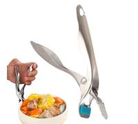 Pinza Para Platos - 18,7x3,5x3,5 Cm, Pinzas Ergonómicas, Abrazadera Segura, Preparación Eficiente De Comidas | Posicionamiento Flexible, Pinza Para Cuencos Calientes, Para Familiares, Amigos, Hombres,