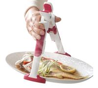 Pinza para platos calientes, segura, antideslizante, ajustable, resistente | Pinza antiquemaduras para ollas, bandeja de caudal, bandeja de horno, olla de cocina, cocción al horno