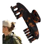 Pinza para sombrero de camionero - Antideslizante a la para uso diario | Pinza grande para pelo grueso - para viajes, playa, senderismo, escuela, amigos, novia, madre
