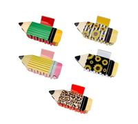 Pinza Para Tipo Lápiz A Que Combina Diseños De Dibujos Animados Y Leopardo Decoración Fiestas De Trabajo Y Accesorios Trajes Informales