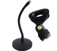 Pinza para trípode de mesa soporte para micrófono (Cuello de cisne trípode + Keepdrum)