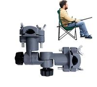 Pinza Paraguas - Soporte de caña de pescar portátil,Accesorios Pescador, Soporte de caña de pescar para lago y río